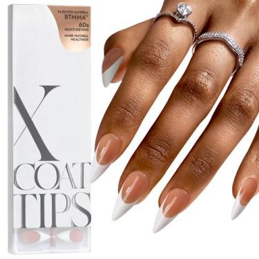 Imagem de Press On Nails Bartbox Nails Long Stiletto Brown XCOATTIPS - btartboxn