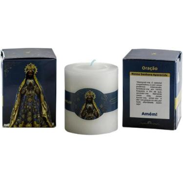 Imagem de Mix Santo - Vela Aromática Nossa Senhora Aparecida com Oração - no-bra