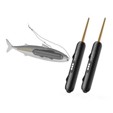 Imagem de KANAMA Smart Bait Mini, iscas de natação robóticas recarregáveis, peixes que atraem ondas sonoras e ações vibratórias para mais mordidas, iscas de natação automática e recuperação de peixes mortos