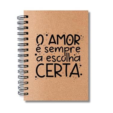 Imagem de Caderno Sem Pautas Capa Dura 100 Fls 200 Pág A5 Escolha Certa