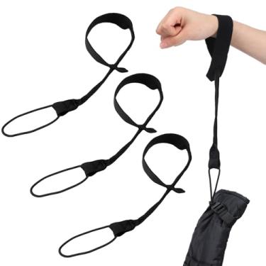 Imagem de Wesnoy 3 peças de alça de esqui unissex para pendurar luvas de alças estendidas trela de luva de esqui unissex alças de algema para esqui alça de pulso para homens, mulheres, acessórios de esqui e