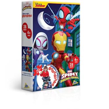 Imagem de Toyster - Quebra Cabeça: Spidey e Homem de Ferro - 28 peças Grandinho - Disney - JAK