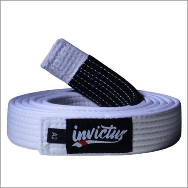 Imagem de Faixa Jiu Jitsu Invictus Branco, A3