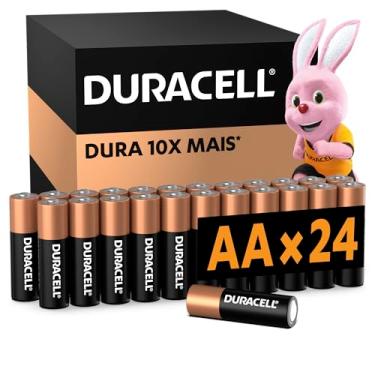 Imagem de Duracell Pilhas Alcalinas AA Pequena Pack 24 Unidades – Dura até 10x Mais – Ideal para Controle de Videogame e Brinquedos
