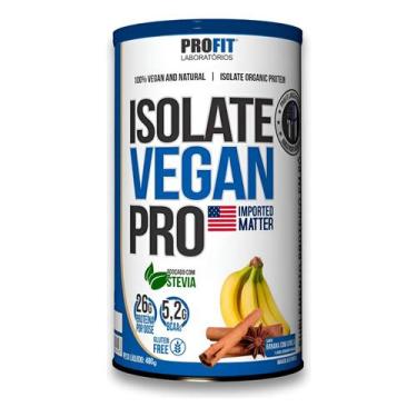 Imagem de Proteína Isolate Vegan Pro 480g Banana com Canela Profit