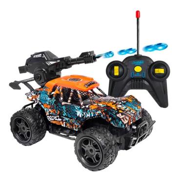 Imagem de Xniper Cross Carro Controle Remoto Lançador Bolinha Gel - POLIBRINQ