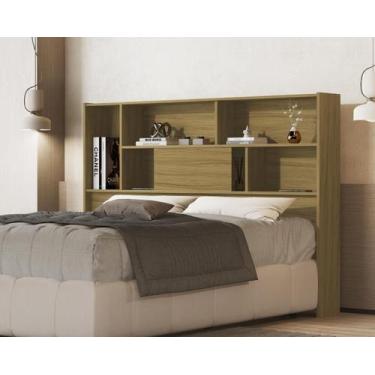Imagem de Cabeceira Olivia Para Cama Queen 160cm Com Nicho  - Madec Moveis, Frei