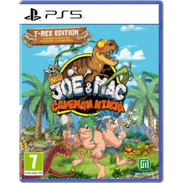 Imagem de Jogo New Joe & Mac:Caveman Ninja-T-Rex Edition - PS5 -Físico - Sony