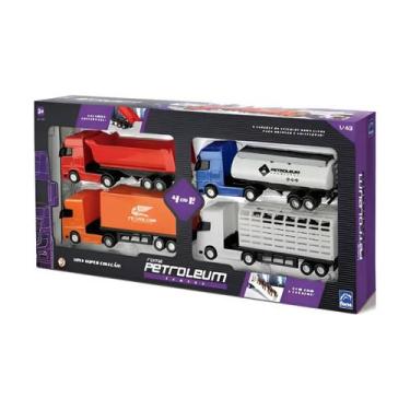 Imagem de Coleção caminhão carreta petroleum - roma 1476