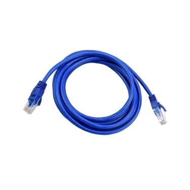 Imagem de Patch Cord Pluscable Cat5epc-ethu25bl Cabo De Rede 2,5m Azul