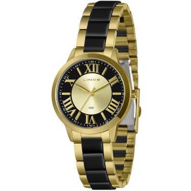 Imagem de Relógio Lince Feminino Ref: Lrt4793l38 C3kp Fashion Bicolor