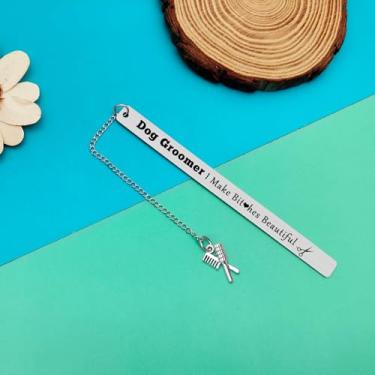 Imagem de Marcador de página para tosador de animais de estimação, ideias de presente de agradecimento para tosador de cães, presente de agradecimento, dono de animal de estimação, presente para amigos, colegas