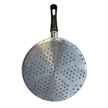 Imagem de Escorredor Passador De Macarrão De Alumínio Com Cabo Nº18