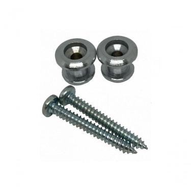 Imagem de Roldanas Cromadas Para Correias De Instrumento De Cordas Rd01c