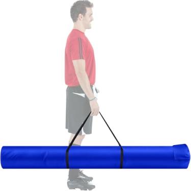 Imagem de Dansydaisy Bolsa de armazenamento de bandeira de canto para bastões de agilidade bolsa Oxford Slalom Pole Storage Agile Rod Package Guard Flag Field Hockey Lacrosse Suporte sem esforço para 16 bastões