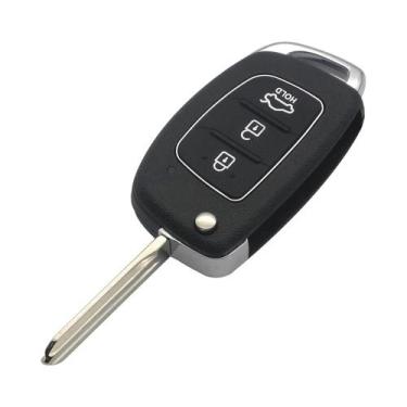 Imagem de Chave Remota Inteligente Para Carro Hyundai IX45 I30 Accent Elantra So