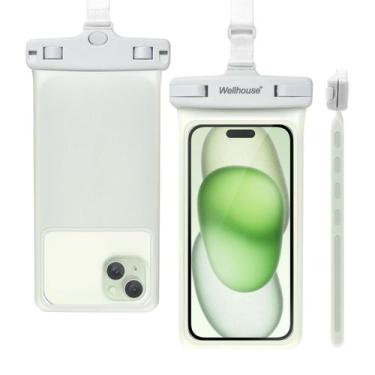Imagem de Bolsa de telefone impermeável Wellhouse 7" IPX8 Luminous White