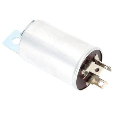 Imagem de predolo Relé de Pisca-pisca de 3 Pinos em Liga de Alumínio Premium para Luz Indicadora, Substitui 12V.