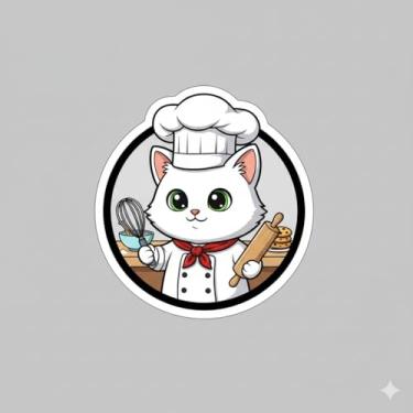 Imagem de Adesivo Decorativo para Carro e Moto, Modelo Gatinho (Adesivo38)