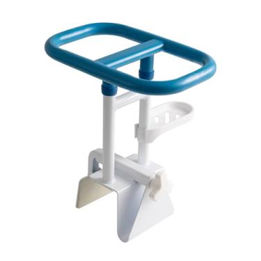 Imagem de NORTTA Barra de segurança para banheira, barra de apoio para idosos e idosos, serve para paredes de banheira de 7,8 a 13 cm, branca, alça antiderrapante