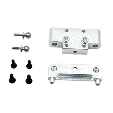 Imagem de Yunhgft Antepara Frontal Reforçada de Substituição para Veículos de Controle Remoto Wltoys 244016 (caminhões de Esteira) Na Escala 1:24, prata