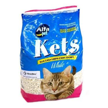 Imagem de Areia Para Gatos Kets White 1.8kg  - AlfaPet