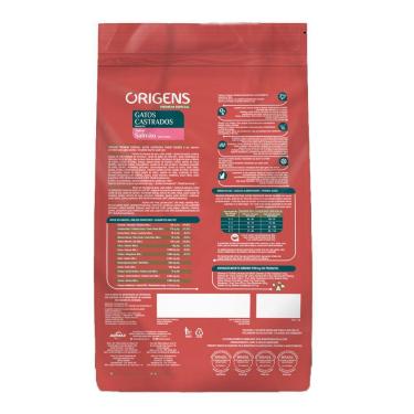 Imagem de Ração Origens Gatos Castrados Salmão 10,1kg