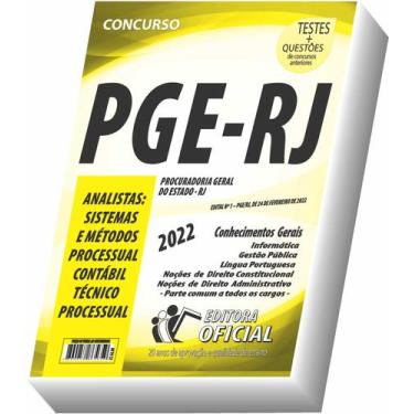 Imagem de Apostila Pge Rj Parte Comum Aos Cargos De Analista E Técnico
