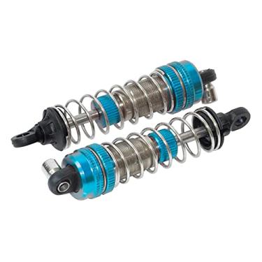 Imagem de Amortecedor Xinlehong 2 dianteiro traseiro para rastreador de carro 1/16, azul