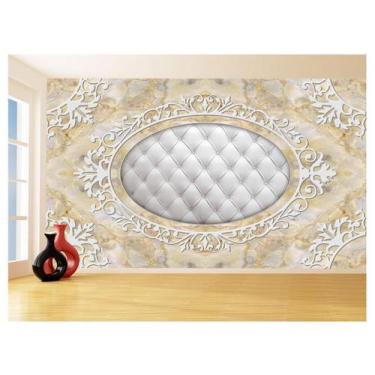 Imagem de Papel De Parede 3D Floral Textura Sala Flores 3,5M Xfl359 - Você Decor