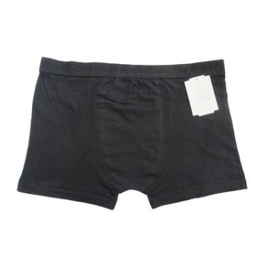 Imagem de CUECA BOXER ALGODÃO- PRETO - M - 100 % ALGODÃO - TECIDO CIRCULAR - BASIC +