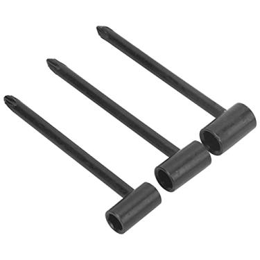 Imagem de Generic Chave de Haste de Guitarra, Ferramenta de Ajuste de Ferro de para, Jackson, Reparo de Guitarra Diy, Conjunto de 3 Peças (Preto 6,35MM+7MM+8MM três conjuntos)