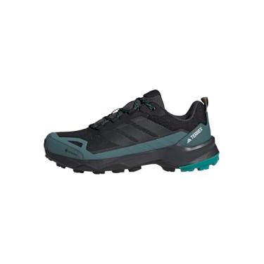Imagem de adidas Tênis de caminhada masculino Terrex Skychaser Ax5 Gore-tex, Preto/carbono/azul-petróleo puro, 39
