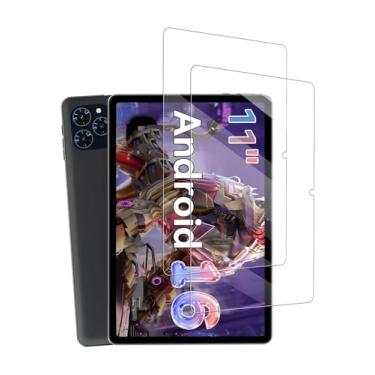 Imagem de FJIASTB Protetor de tela para tablet Zenva T90 Android 16 de 28 cm, filme de vidro temperado 9H antiarranhões fácil de instalar, sem bolhas, pacote com 2