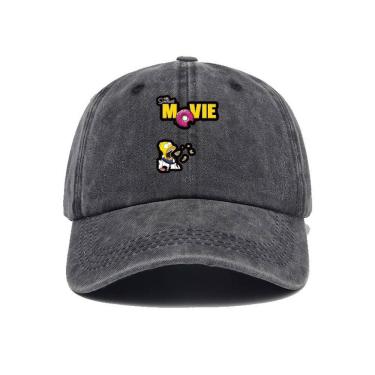 Imagem de Boné de beisebol Simpsons Anime Snapback Denim 55-62cm
