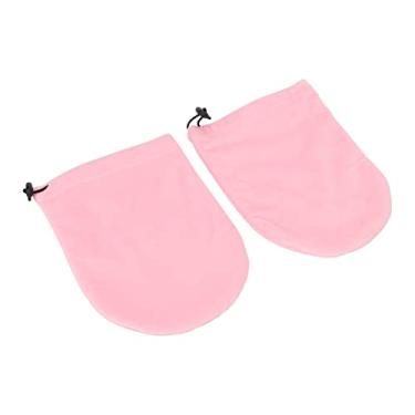 Imagem de ZJchao Luvas de Cera de Parafina, Fivela de Cordão Ajustável, Tratamento Térmico, Luva de Spa para Cuidados Com a Pele, Com Calor e Retenção para Spa de Cera DIY Doméstico