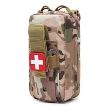 Imagem de Bolsa de primeiros socorros Molle pequena bolsa médica para trauma vazia bolsa tática para cinto (US-CP)