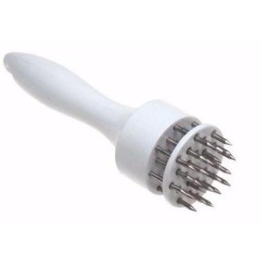 Imagem de Amaciador Batedor De Carne Inox Profissional - Top Total, Branco