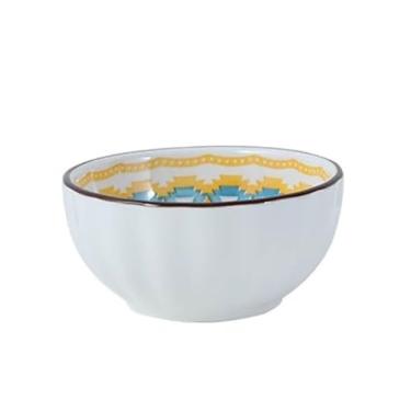 Imagem de prato de lanche Tigelas de porcelana são usadas para servir acompanhamentos, condimentos, petiscos, etc tigela de sopa