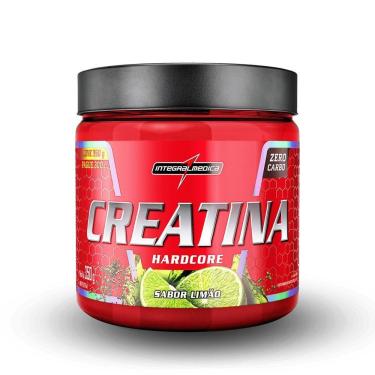 Imagem de Creatina Hardcore C- Sabor Integral Médica 350g limão