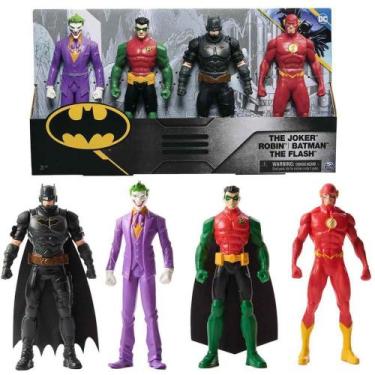 Imagem de Boneco Batman 15CM Articulado Personagem DC Comics Cavaleiro das Treva