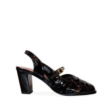 Imagem de Sandalia Vicenza Verniz Preta-Feminino