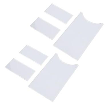 Imagem de Aqur2020 Universal Wall Spacers, Protetores de Móveis Acrílicos Transparentes de Alta Resistência, 6 Pacotes de Rolhas Ajustáveis ​​para Sofá-cama para Evitar Danos