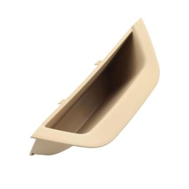 Imagem de 51417250307 lhd rhd maçaneta interna da porta dianteira esquerda do carro puxar guarnição maçaneta do painel interior da porta compatível com bmw x3 x4 f25 f26 2010-2016(Style B Beige LHD)