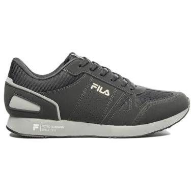 Imagem de Tenis Fila Classic Runner, Masculino, Preto/Cinza/Bege, 41