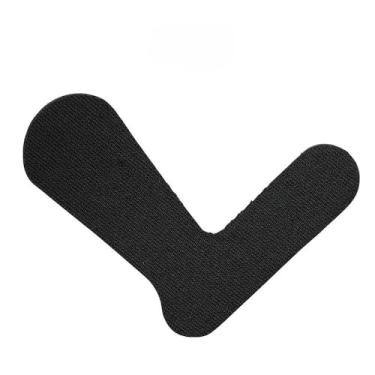 Imagem de 1 pacote de fitas de cinesiologia, fita esportiva pré-cortada em forma de V para suporte muscular