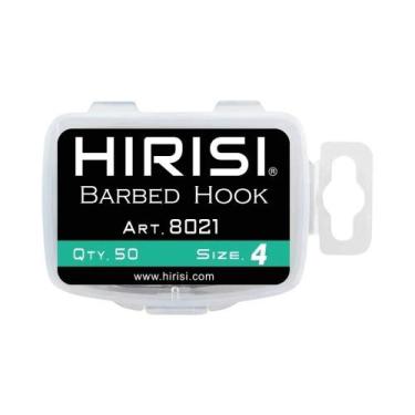 Imagem de 50 Peças De Anzol De Pesca Com Olhal Em Aço Inoxidável De Alto Carbono