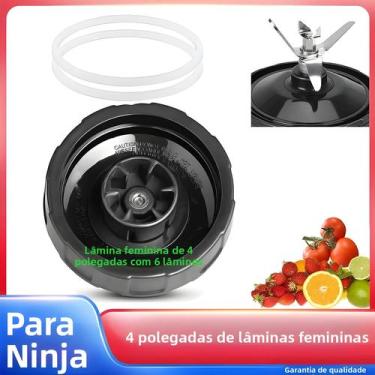 Imagem de Lâmina De Substituição Para Liquidificador Ninja Feminino De 6 Lâminas
