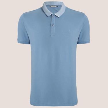 Imagem de Camisa Polo Dudalina Jacquard Masculino-Masculino