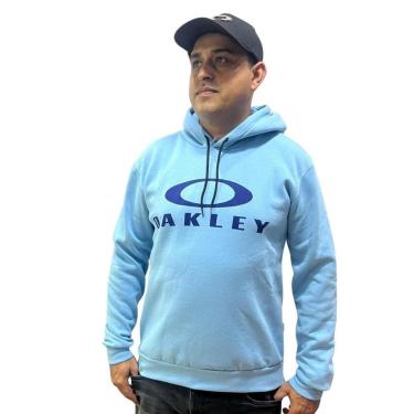 Imagem de Moletom Masculino Oakley Dual Hoodie II Fechado Azul-Masculino